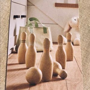 Hearth & Hand by Magnolia 8pc Wood Bowling Set NWT